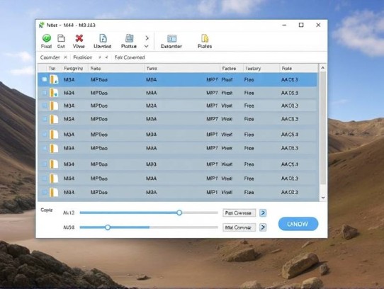 ⭐m4a转换MP3转换 M4A to MP3 Converter