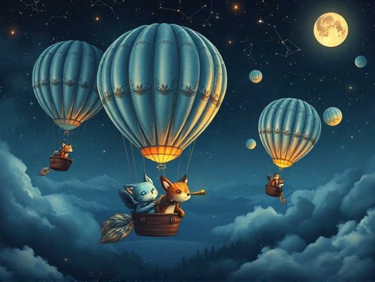 气球上的五星期[全44集](播音——岳峰)