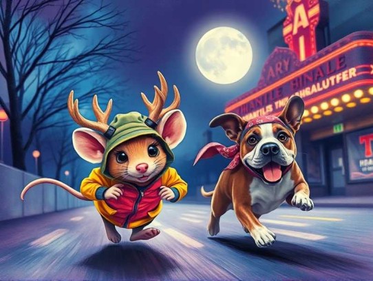 鼠狗之辈.桩乐.演播白夜剧场