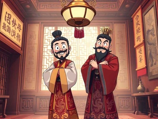 三国：没想到吧，你岳父我是曹操丨爆笑丨大白胤曦双播