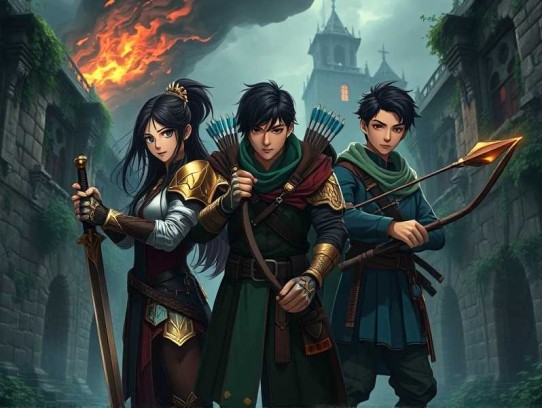 网游之天下无双 竞技逆袭三人播