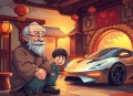 爷爷饶命！我马上给你烧纸钱终极车神上线爆笑不止