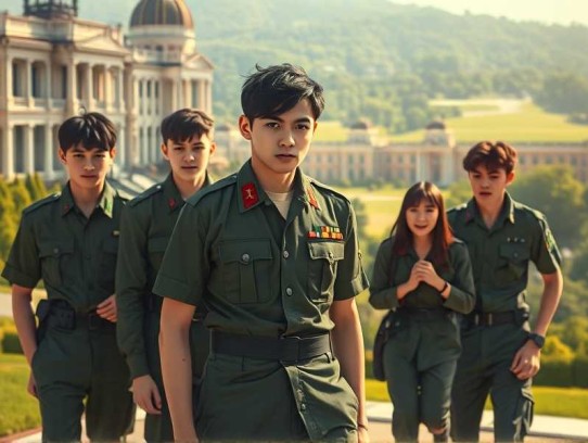 让你复读战高四，你捡漏上军校？_开局入校就被骂？_燃爆青春_重生热血_柏落领衔