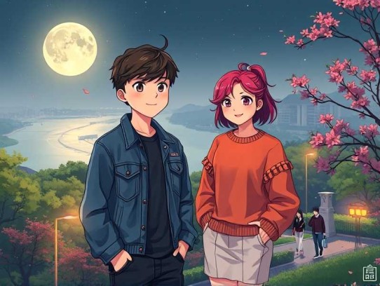 明月照大江_青春校园x甜宠性转_多人小说剧