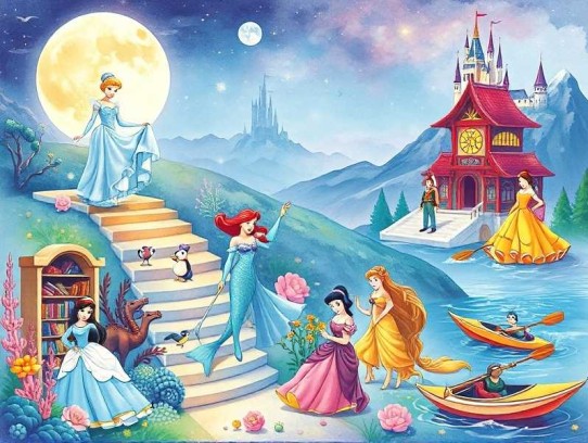 迪士尼公主系列