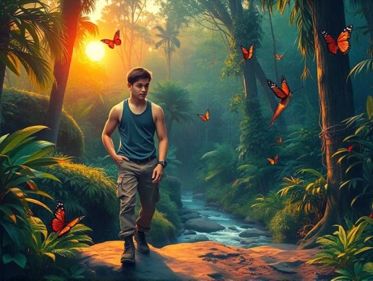 和女总裁的丛林求生宅男爽文