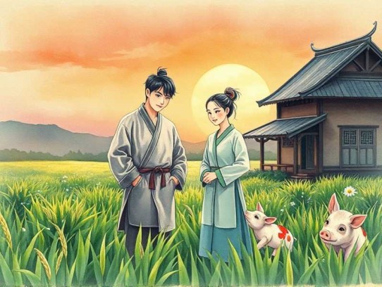 娇妻傻婿_发家致富种田文_尘萱监制_多人有声剧