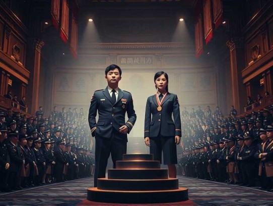 警察荣誉.赵冬苓、谭嘉言.演播白夜剧