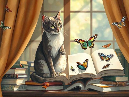 昆虫记  猫小二播讲