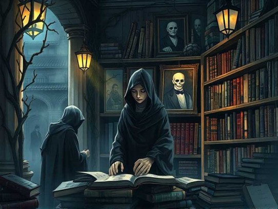 深夜书屋丨人知鬼恐怖&鬼晓人心毒&深夜鬼故事   完结