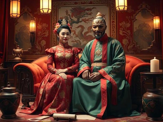 王府贵媳躺赢日常_假面冤种夫妻翻身日常_尘萱&追马