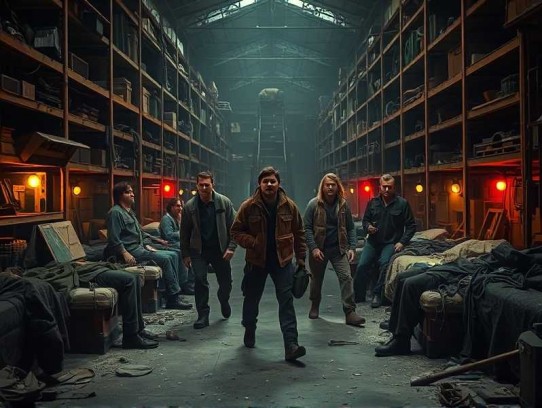 七人一宅 _ 在仓库里我复苏了 _ 末世穿越 _ 多人有声剧