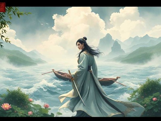 68-孙一 太白剑侠图之仗剑江