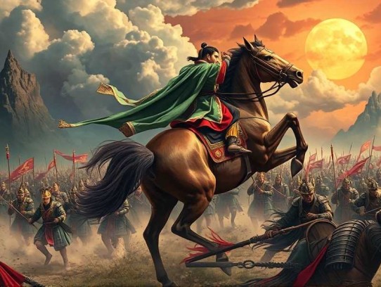 袁阔成评书_胸中自有雄兵百万转战陕北10回