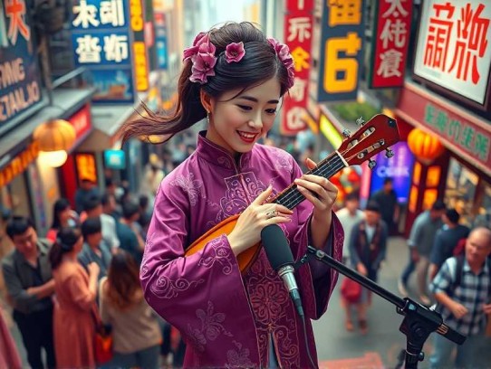 紫襟讲述快手主播故事