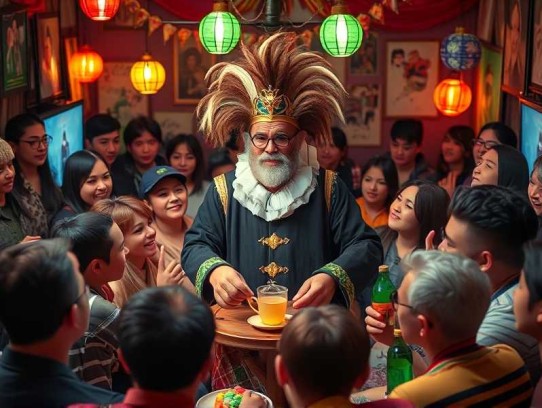 说好的直播算命，你让水友疯狂吃瓜？_沙雕搞笑爽文