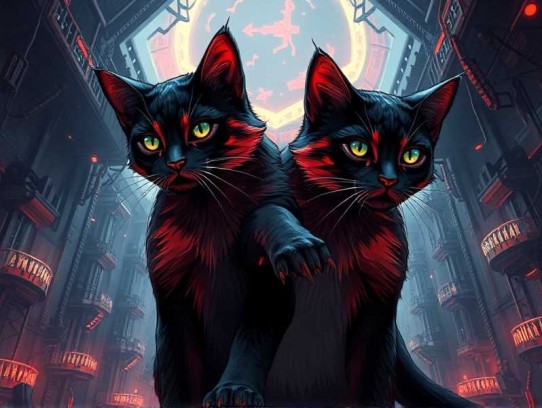 变成猫后在恐怖游戏里开挂丨漫改丨双男主丨幻想纯爱丨书耽畅销书丨穿越丨悬疑丨闯关