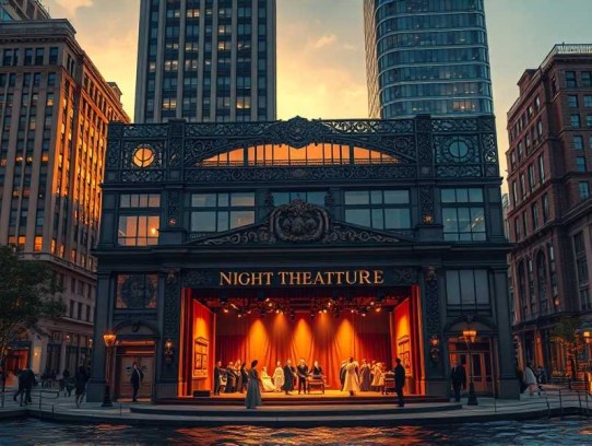 银行局.边江.演播白夜剧场