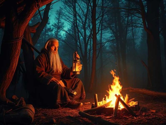 兴安岭老猎人传说灵姐姐讲鬼故事恐怖怪谈录