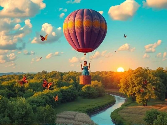 气球上的五星期