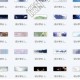手幅高清背景图片PS模板素材222MB 60套