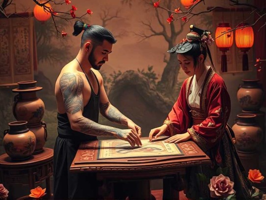 中意你丨莱兮&半坛醋领衔多人精品有声剧丨纹身师vs漆器非遗传承人