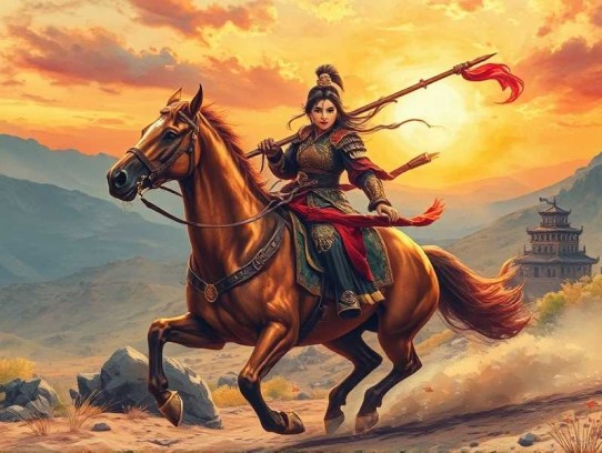 寡女悍将，桃花马上请长缨｜女强穿越甜宠｜边关将军