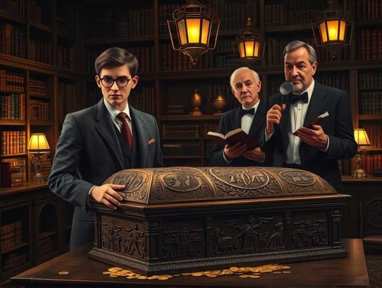 埃勒里·奎因系列：希腊棺材之谜（完结）