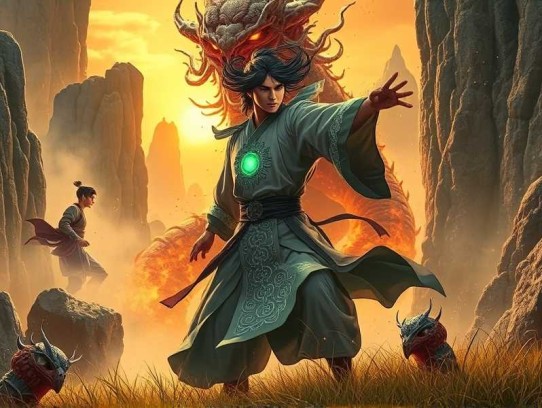 武动乾坤》领先声创播讲有声小说全集（阅文听书）