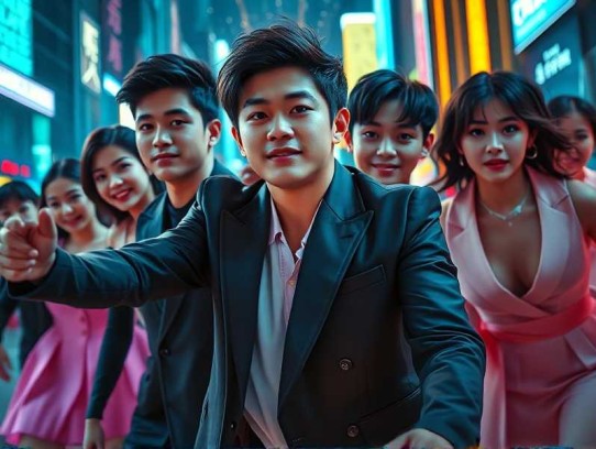 蹭出个综艺男神_跑男&花儿与少年多人音频版_穿越重生做顶流