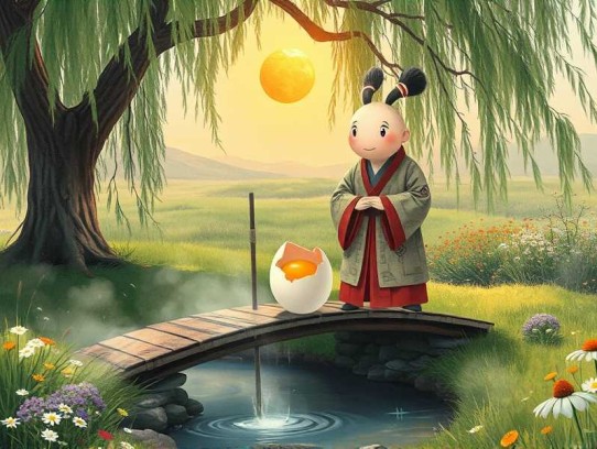 乡村阴阳师｜荷包蛋｜泡芙先生