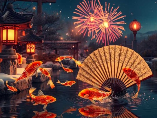 金鱼焰火丨晋江口碑言情丨冬菱扇&大宝今天见领衔