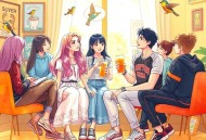 橘子汽水_酸甜暗恋x友情群像_阿司匹林著_尘萱&唐子晰领衔多人有声剧