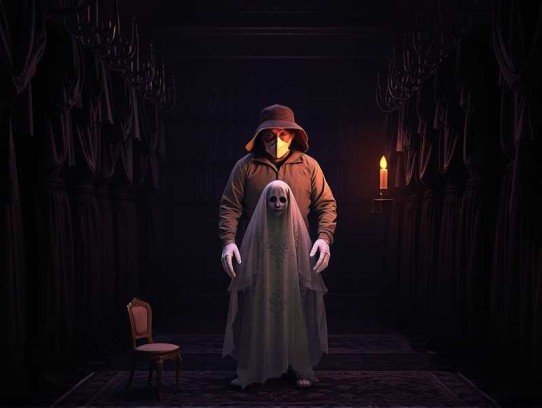 与鬼为伍_老彩演播 寿衣店的邪乎事儿