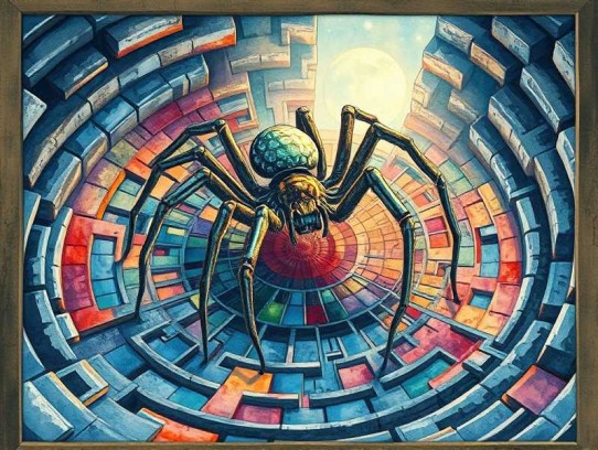 迷宫蛛 作者：鬼马星播音：生死朗读