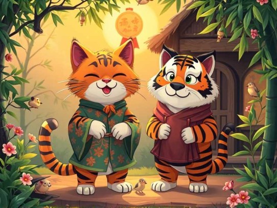 爆笑西游记【肥猫胖虎说快板】 儿童睡前故事