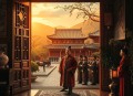 我家后门能到明末   时空穿越   帝国建立
