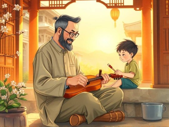 父与子 快乐的生活（故事版）有声书