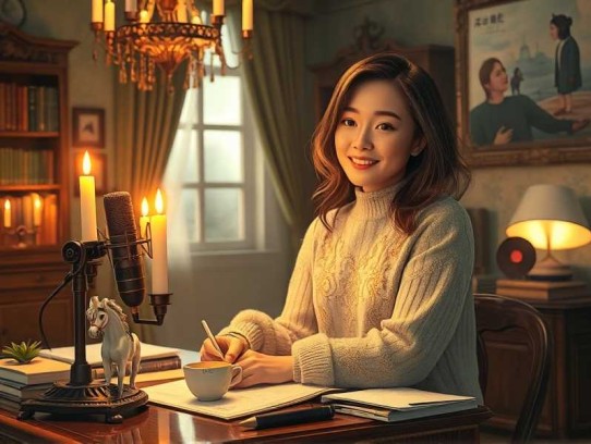 影后她只想学习_暖甜轻喜有声剧_尘萱&追马领衔