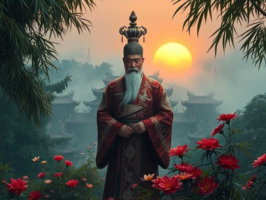 何处孤皇长乐未央