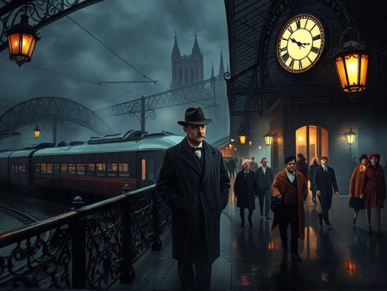 阿加莎经典小说：蓝色列车之谜  完结