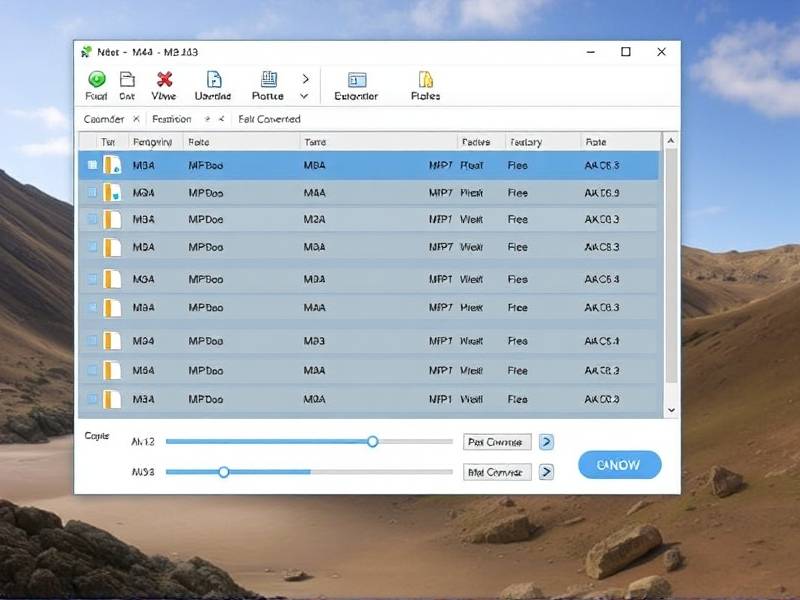 ⭐m4a转换MP3转换 M4A to MP3 Converter