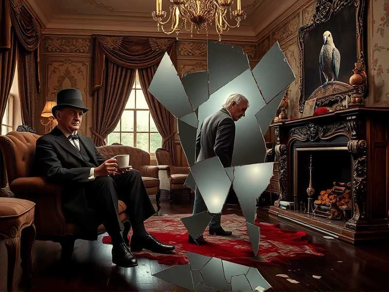 阿加莎经典推理小说：破镜谋杀案  完结