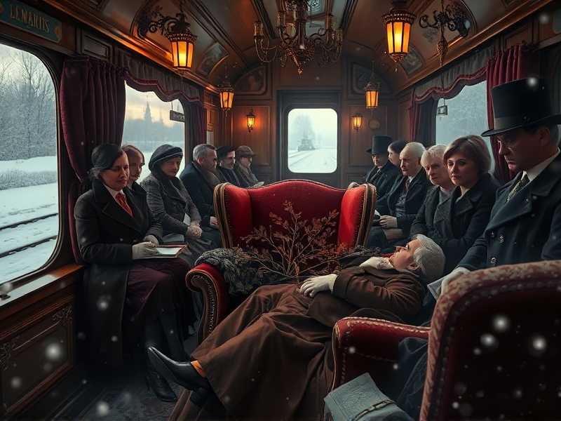 阿加莎推理小说：东方快车谋杀案  完结