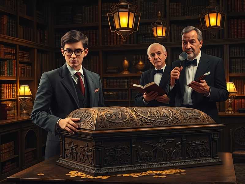 埃勒里·奎因系列：希腊棺材之谜（完结）