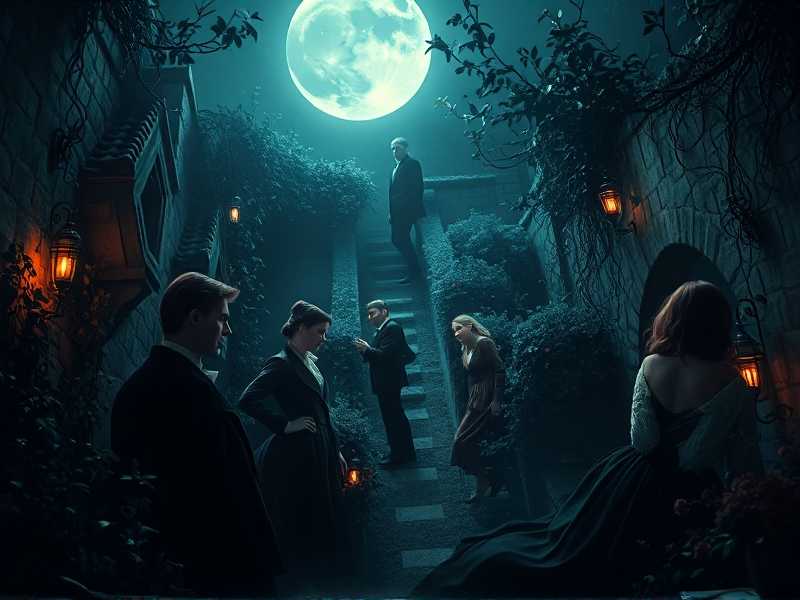 完美嫌疑人（悬疑推理神隐银月之光精品多人小说剧）完结