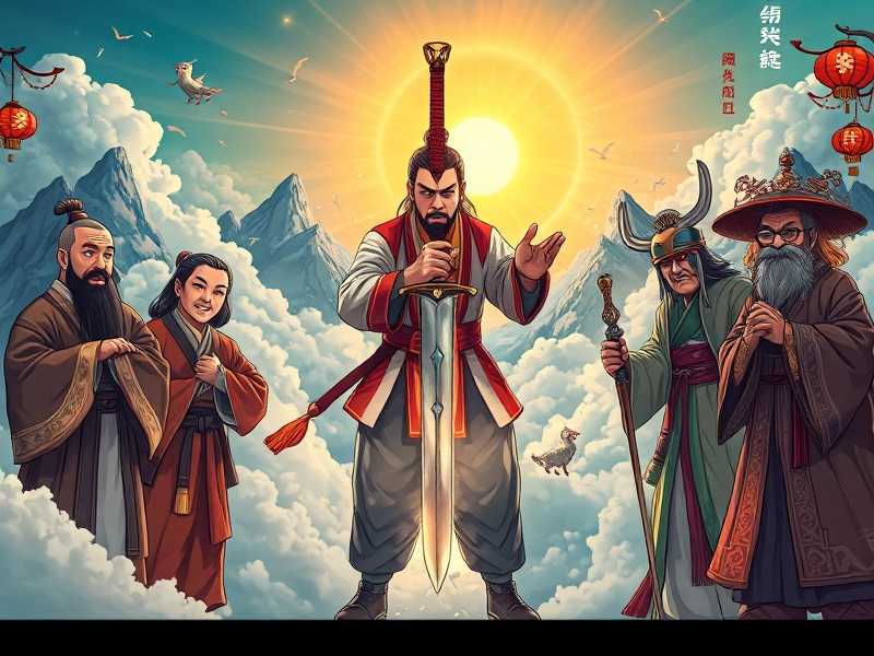 一剑斩破九重天丨搞笑&修仙丨叨马澹丨多人精品有声剧