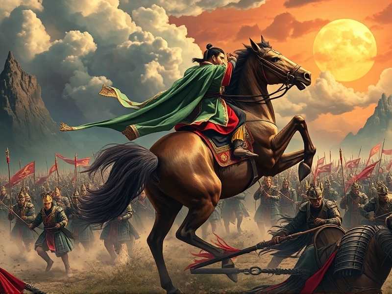 袁阔成评书_胸中自有雄兵百万转战陕北10回