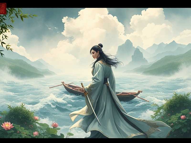 68-孙一 太白剑侠图之仗剑江