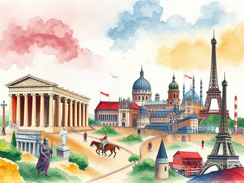 欧洲史话  从希腊罗马到二战，轻松听懂欧洲那些事